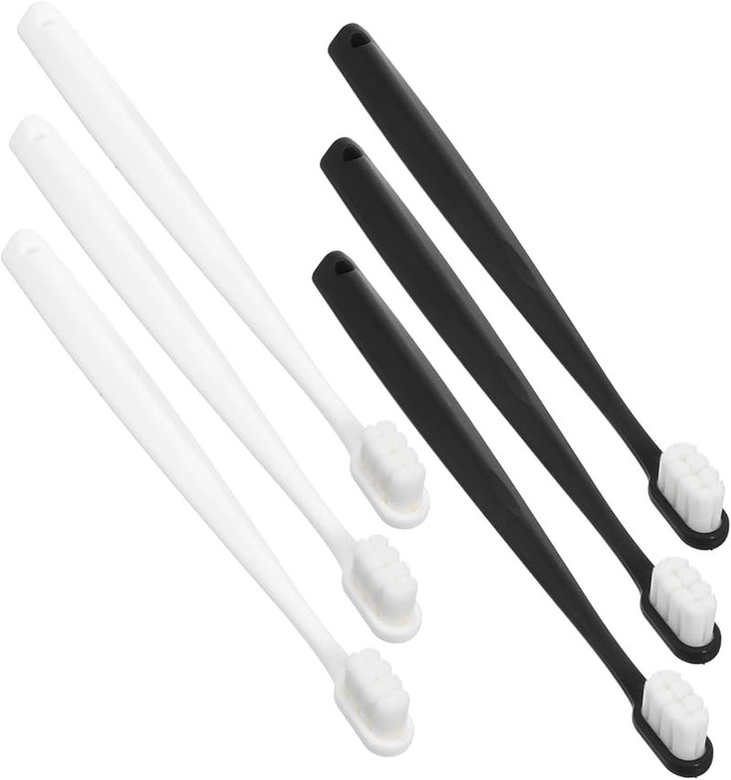 5 Pack Portable Soft Bristle Toothbrush Gentle Cleaning for Adults Travel Friendly - Image 5